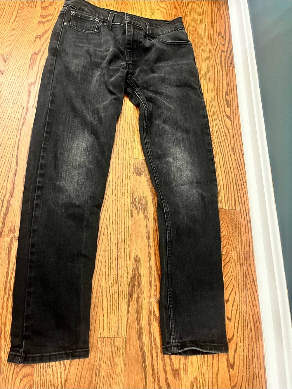 Levi’s Straight Jeans in Faded Black